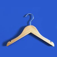 Childrens Flat Hanger - Clear Lacquer